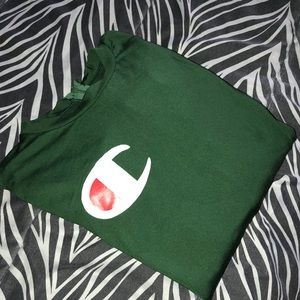 Green Champion Jump Suit Medium